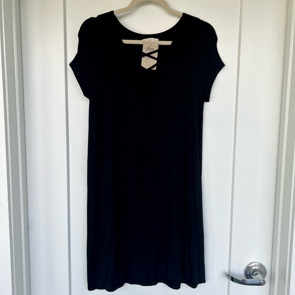 NWT Pitaya Black T Shirt Dress